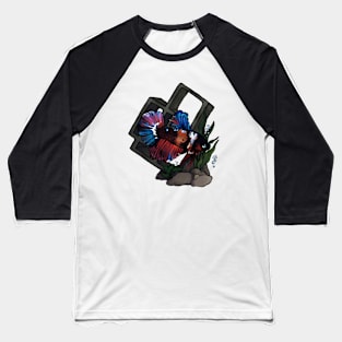 Geometric Betta Baseball T-Shirt